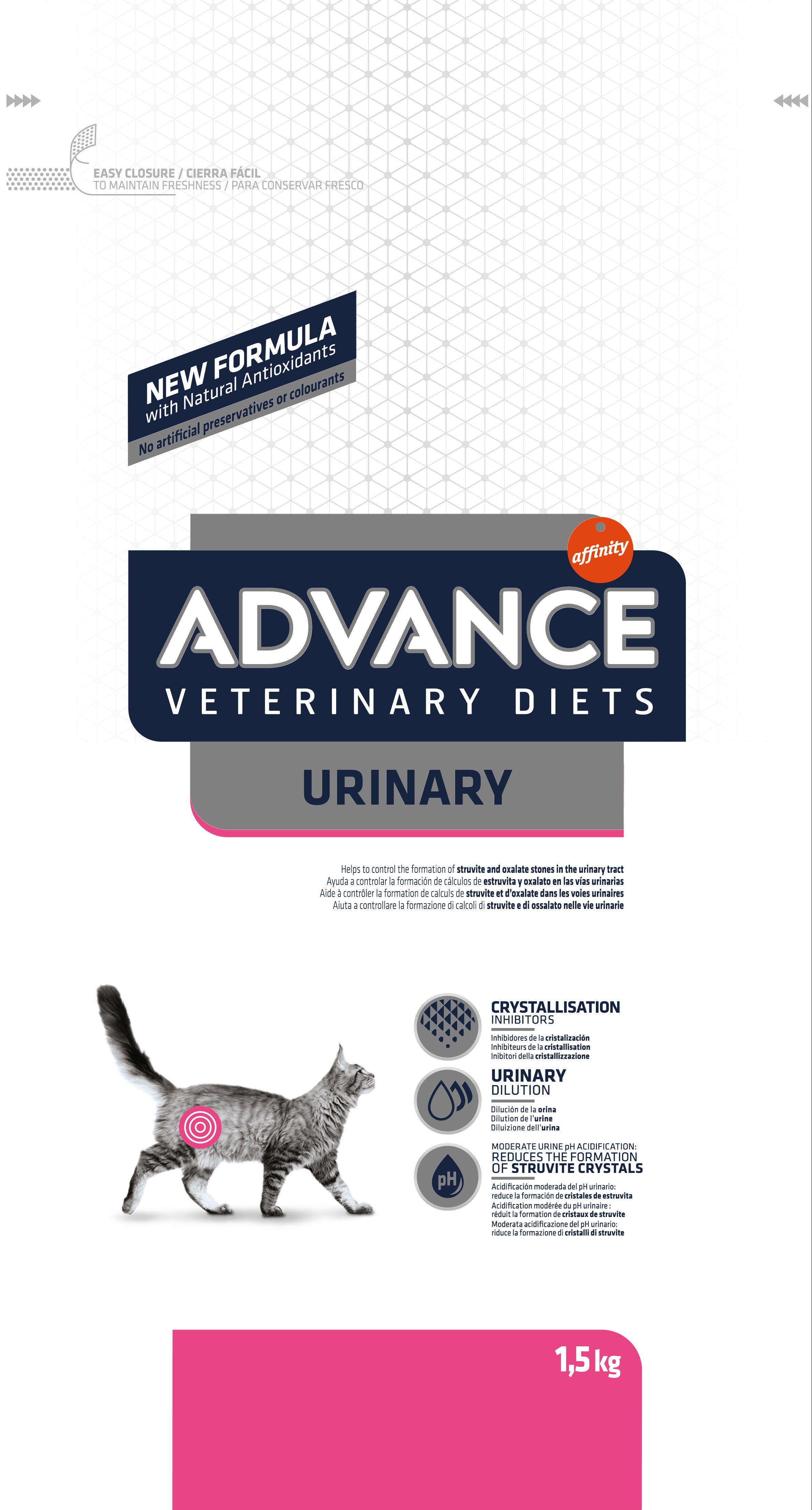 Croquettes chat ADVANCE VETERINARY DIETS Urinary 