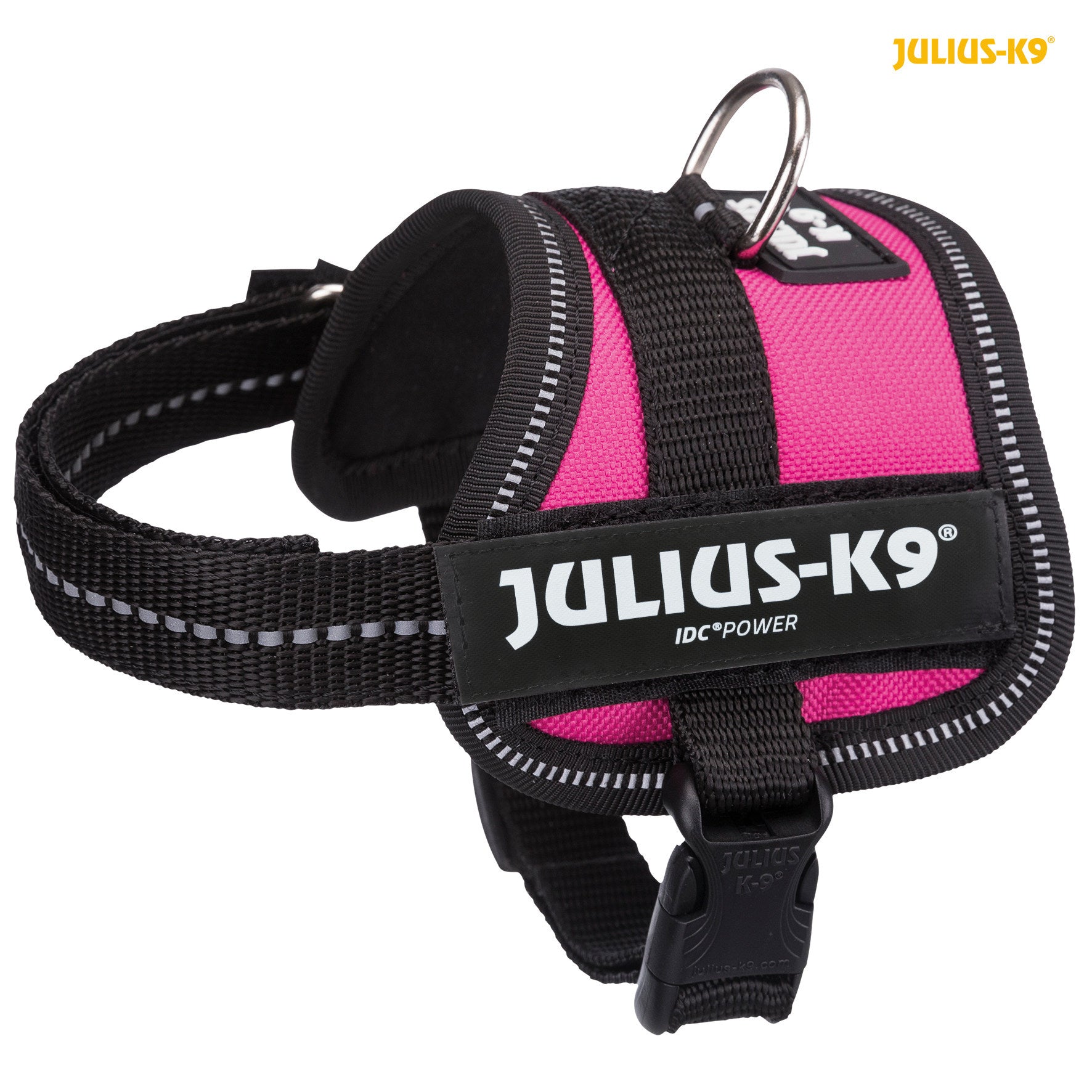 Harnais JULIUS-K9® Power, noir pour chien